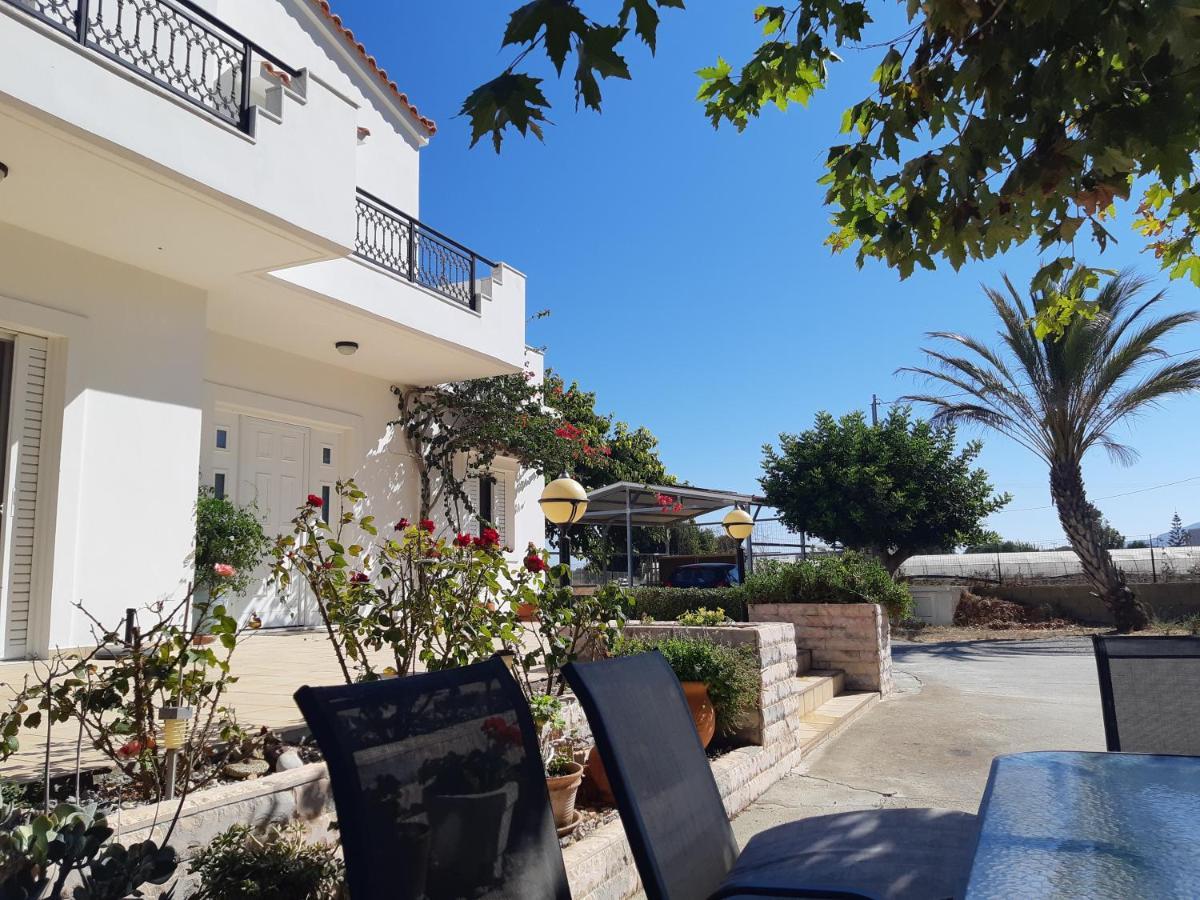 Swan House Panoramic View - Near The Sea Villa Ziparion Bagian luar foto