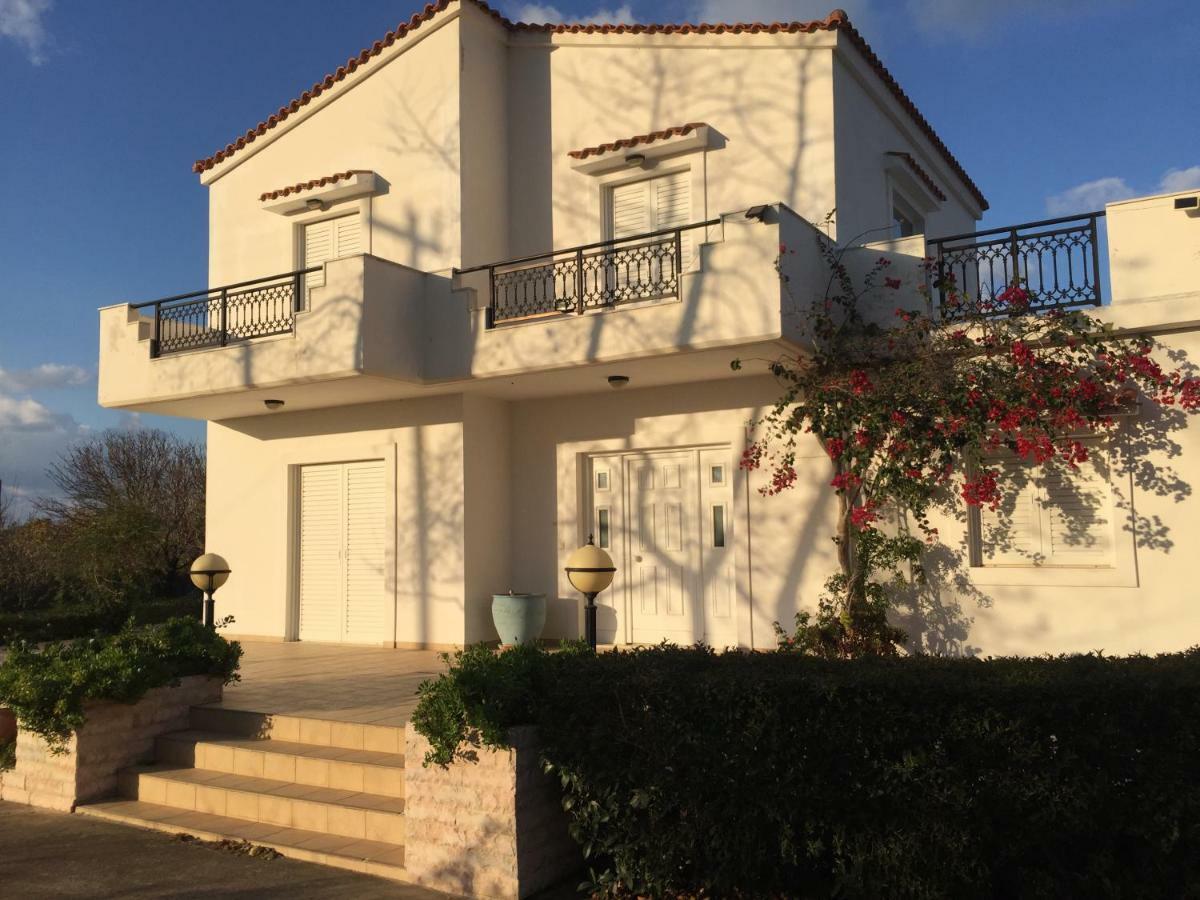 Swan House Panoramic View - Near The Sea Villa Ziparion Bagian luar foto